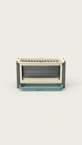Collapsible Dish Rack—Brushed Metal Frame