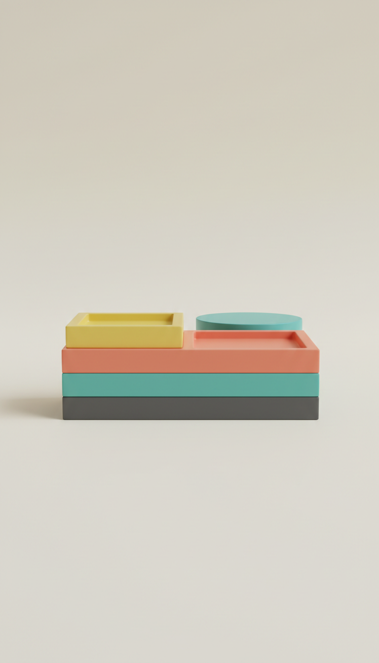 Modular Entryway Tray—Muted Palette